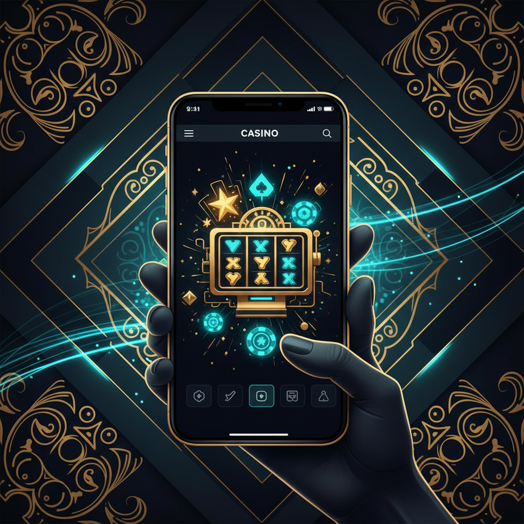 imagem de área de cassino em destaque