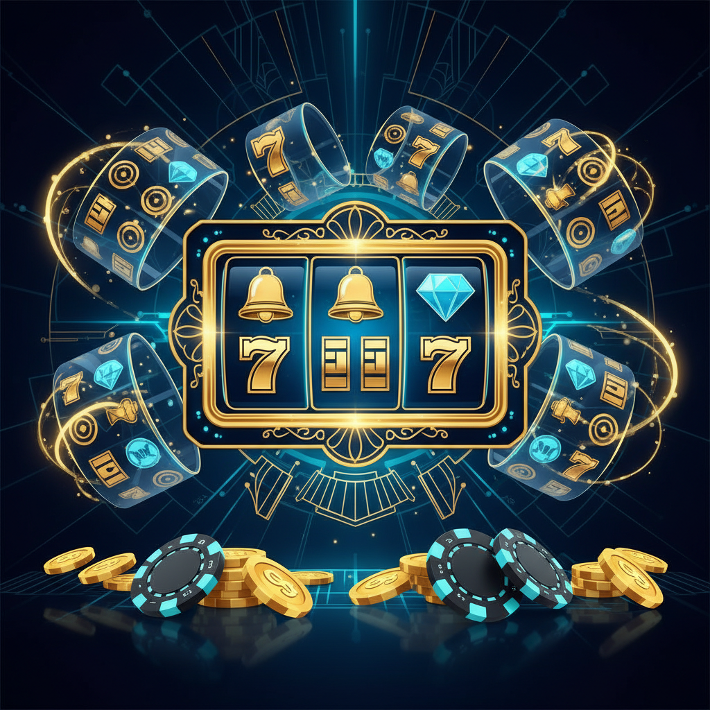 imagem de portal com áreas de cassino